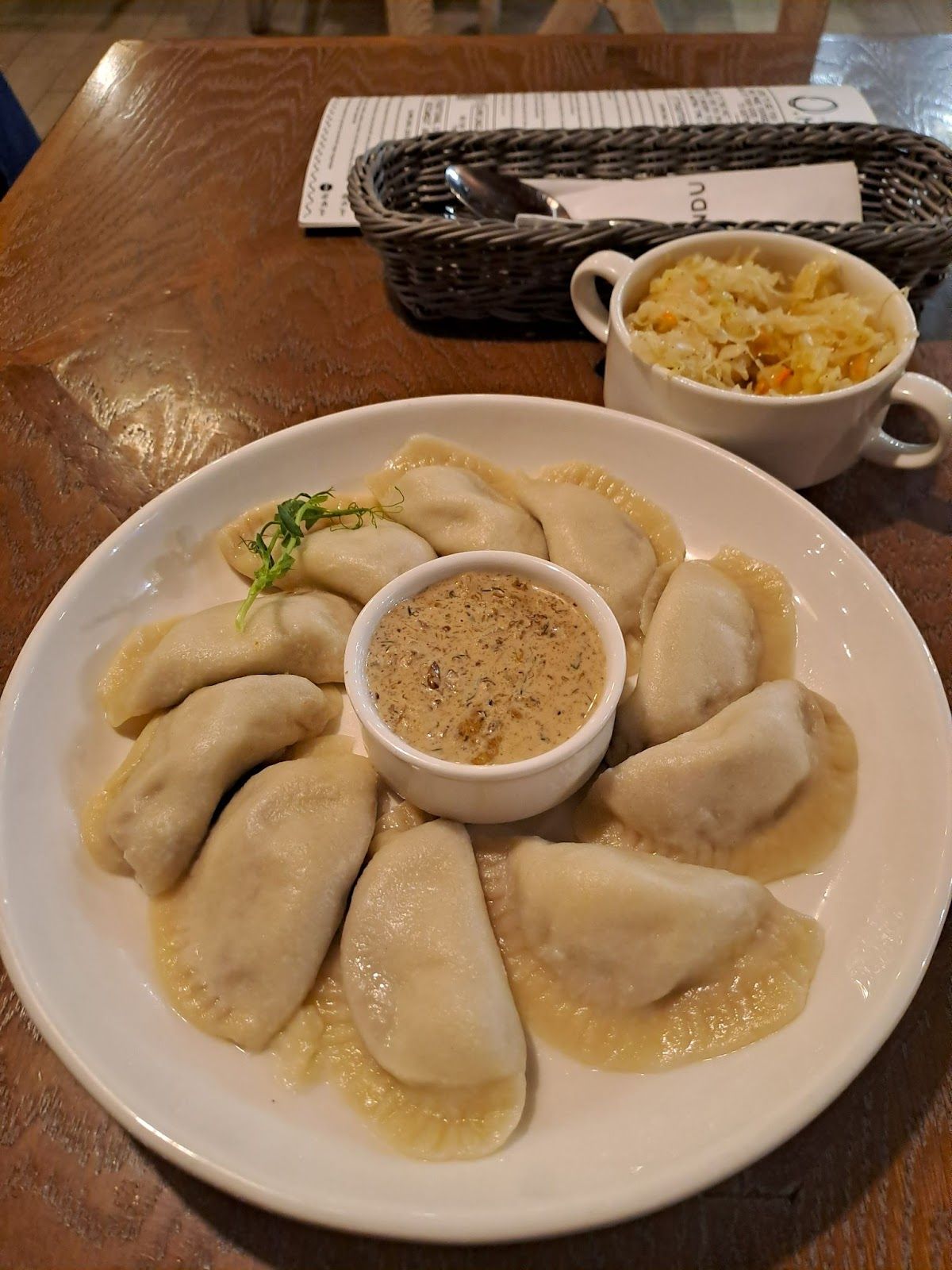 Pierogi from Mandu